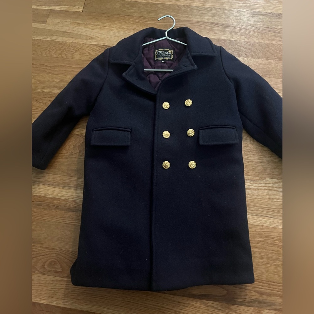 Toddler boys pea coat